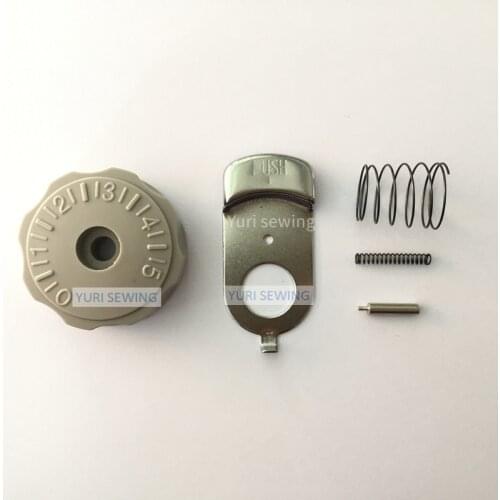 Single needle auto adjust feed dial assy numarator set feed regulator pin spring plate industrial sewing machine spare parts