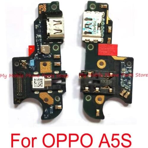 Repair Parts USB Charge Charging Dock Board Flex Cable For OPPO A5S Charging Port Board Connector Board Parts Flex Cable
