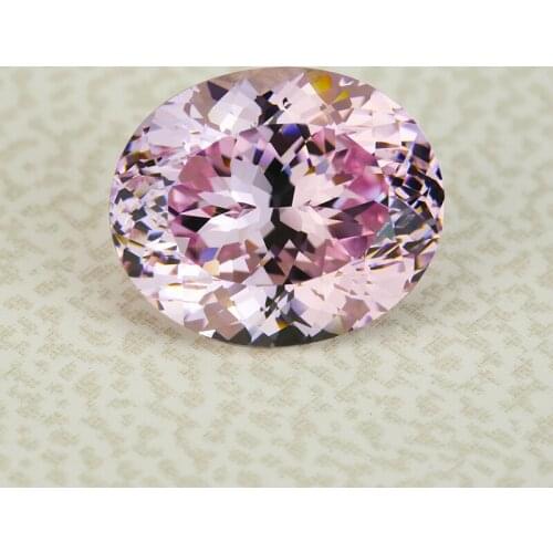 Oval shape excellent cut for the cubic zirconia stone CZ stone
