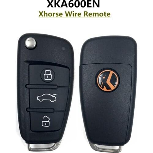 5pcs/lot Xhorse XKA600EN wire remote for A6L Q7 Style English Version for Xhorse VVDI Mini Key Tool