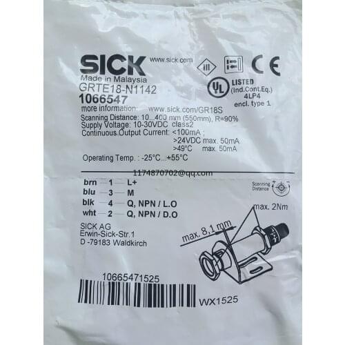 SICK GRTE18-N1142 GRTE18-P1142 GRTE18-N1162 100% new and original