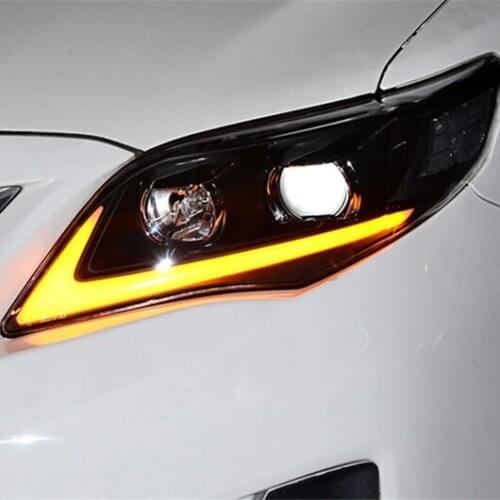 VLAND factory high quality for car headlight for COROLLA LED head light 2011 2012 2013 LED front lamp with DRL+turn signal