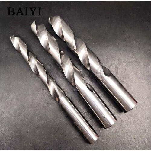 High Speed Steel Straight Shank Alloy drill HSS carbide drill bit 50° 11mm 14mm 15mm Tungsten Carbide End Mill Twist Drill Bits