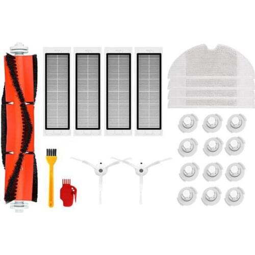 SANQ HEPA Filter Main Brush Side Brush For Xiaomi 1S MI Robot Vacuum Cleaner Roborock S50 S5 Max Mijia Vacuum Cleaner Parts