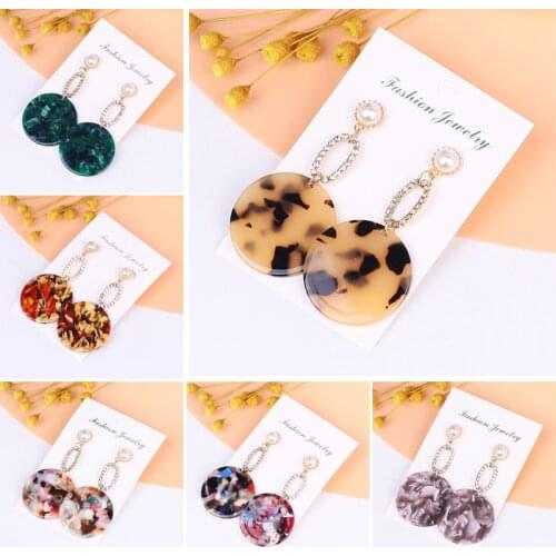 Rattan Female Earrings Geometric Fashion Bohemian Unique Female Accessories Shaking 2020 Fashion Jewelry