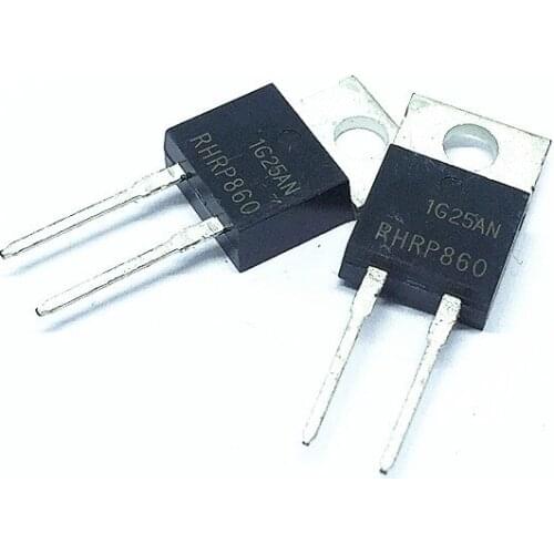 10pcs/lot RHRP860 Super Fast Recovery Tube 8A600V TO-220