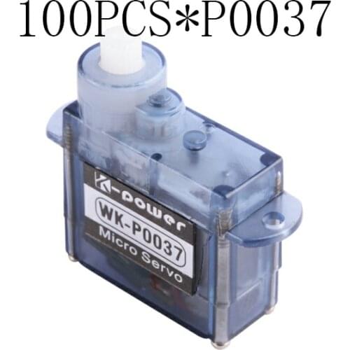 100PCS K-power P0037 3.7g / 0.85kg-cm/0.07sec High Speed Coreless Motor Micro Analog RC Servo for RC Airplane Helicopter Car
