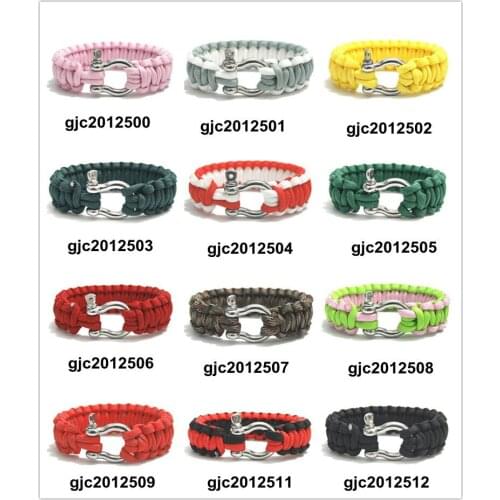 550 Paracord Parachute Cord Lanyard Survival Survival Bracelet