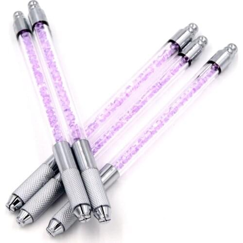 China wholesale 5pcs Tebori manual eyebrow tattoo pen/permanent makeup microblading pen