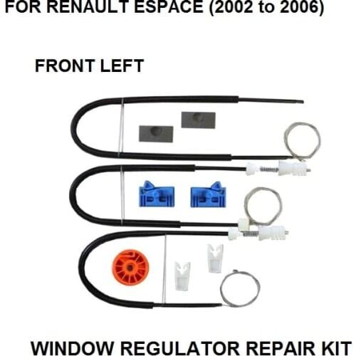 FOR RENAULT ESPACE MK IV 4 ELECTRIC WINDOW REGULATOR REPAIR KIT FRONT LEFT 2002-2006