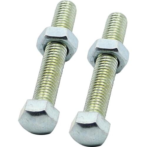 M8x50 Swingarm Chain Adjuster Bolts Screws Repair For Honda Kawasaki Suzuki Yamaha CR CRF KX RM YZ CR125 CR250 CR500 YZ 125 250