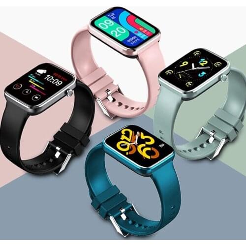 New Z15 1.69inch Full Touch Screen Heart Rate Blood Pressure Monitor Wristband Real-Time Tracking IP67 Waterproof Smart Watch