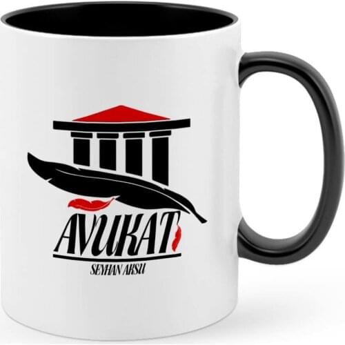 Personalized Professional Attorney Black Mug Cup-7