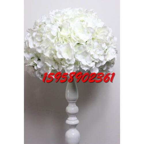 SPR-10pcs/lot wedding road lead artificial wedding table flower center flower ball decoration