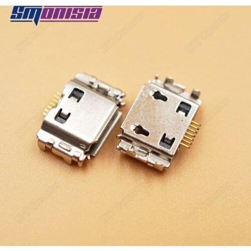 10-1000pcs/lot New Micro USB Port for I9000 I9008 I9003 I8530 S5620 S5660 S5630 s8300 Micro USB Jack Charging Connector