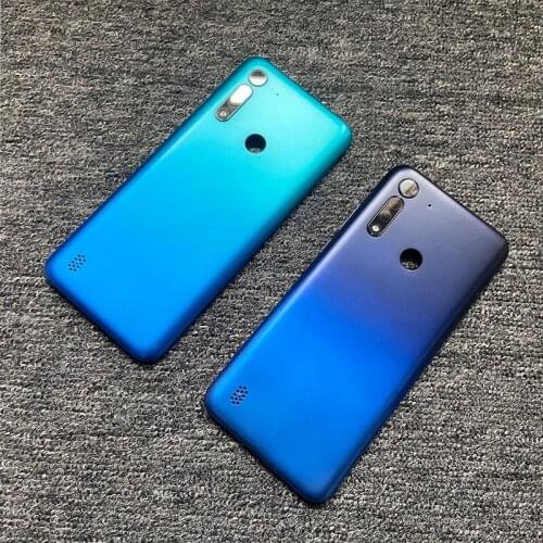 10/PCS 6.5" For Motorola Moto G8 Power Lite Battery Cover Back Housing Rear Door Case XT2055-1-2 High Quality Replacement