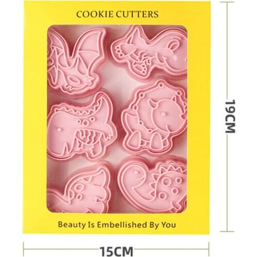 3D Cookie Cutter Mold Cute Animals Model DIY Biscuit Mould Practical Kitchen Baking Tools Easy Operation GRSA889