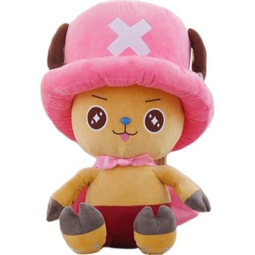 50Cm Big Size High Quality One Piece Chopper Tony Soft Stuffed Doll Plush Toy