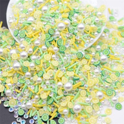 500g/Lot Polymer Clay Slice Mix Sprinkles Spring Easter Unicorn Moon Confetti for Crafts Making, DIY