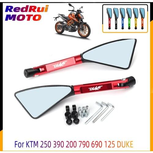 ForKTM 250 390 200 790 690 125 DUKE Universal Motorcycle Accessories CNC Aluminum Rear View 8mm 10mm Rearview Side Mi