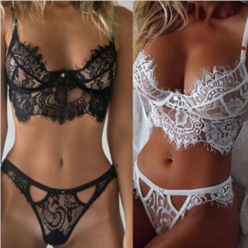 Lace Erotic Lingerie Porno Temptation Costumes 2021 Women Hot Sexy Lingerie Halter Sleepwear Lace Sexy Costume Stripper Clothes