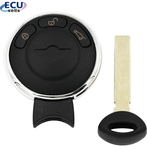 KYDZ High quality 3 Button Smart Remote Key Keyless CAS System For BMW Mini Cooper 315/433/868/315LPMHz With ID46 Chip