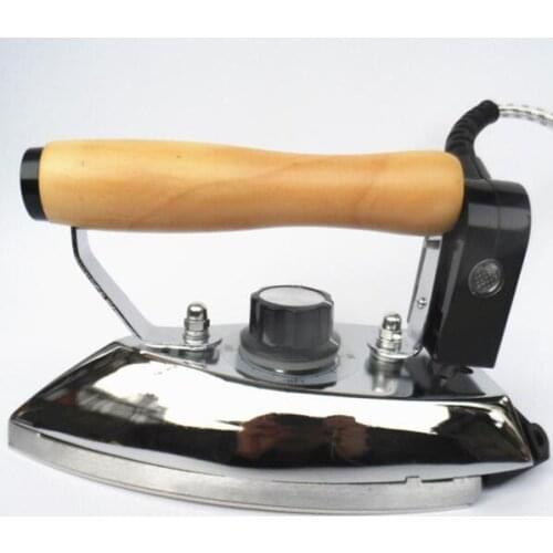 220V Industrial Electric Iron 80-180 degree stainless steel soleplate with 2.4m cable