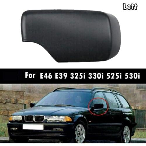 For -BMW E46 E39 1998-2005 Left Side Rear View Mirror Cover Cap 51168238375