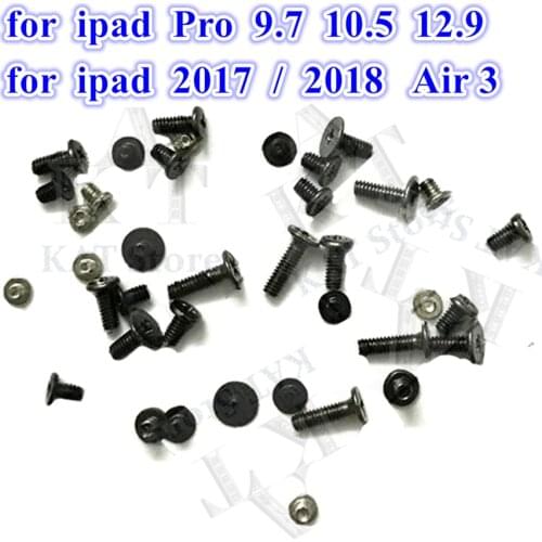 Inner Accessories Bolt With Bottom Dock Screw for iPad Pro 9.7 10.5 12.9 Air 3 2017 2018 Main Board Full Screws Set Replacement