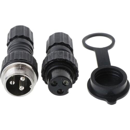 GX16 Waterproof Aviation Connector Plug Socket Sensor Encoder 2/3/4/5/6 Pin New
