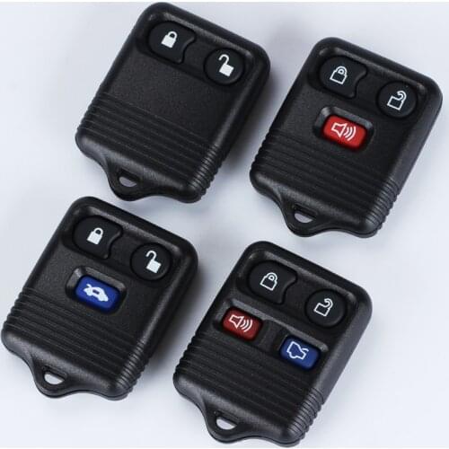 Two/Three/Four Button Car Remote Key Replacement Shell Set Suit For Ford Old Kuga Pickup Ranger Car Remote Control Housing