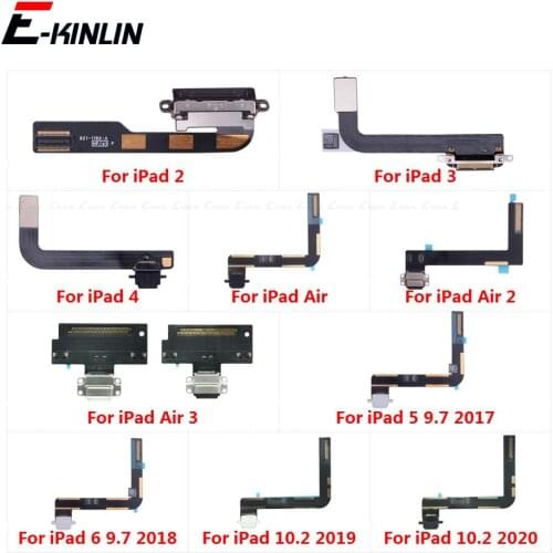 Power Charger Dock USB Charging Port Plug Flex Cable For iPad 4 Air 2 2019 3