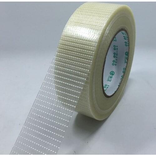 1PC Grid Fiberglass Adhesive Tape Stripe Strength High-Viscose 25M Belt Width 10/15/20/25/30/35/40/45/50/60/80/100mm Toy Module