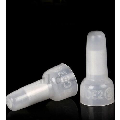 10/20/50PCS Plastic Closed End Crimp Caps Electrical Wire Cable Insulated Terminals Connectors 8~22 AWG