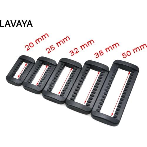 2pcs 3/4" 1" 1-1/4" 1-1/2" 2" Loops Looploc Side Release Buckles Plastic Rectangle Rings Backpack Strap Bag Parts Accessories