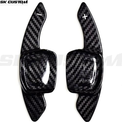 2020 2021 Volkswagen Golf 8 MK8 R GTI R Line Accessories Car Carbon Fiber Steering Wheel Shifter Extension Paddles