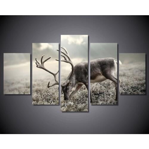 5 Panel Canvas Painting modern home decorative Printed Painting on canvasl Wall art Framed Art HG-1011