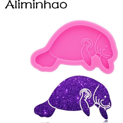 DY1042 Shiny Seal Resin Silicone Mold, Resin Molds DIY Crafting with Epoxy, Resin art DIY Charms Mold. Chocolate Fondant cake