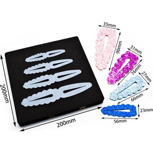 Wood Die Cut Hair Clip DIY Handmade Crafts Scrapbooking Cutting Dies Leather Mold Suitable For Big Shot Machines