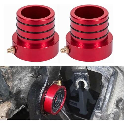 Aluminum alloy Red MG21103 Dana 30 & Dana 44 Car Front Axle Tube Seal for Jeep 1984-2001 Cherokee XJ Wrangler JK TJ ZJ MJ TJL
