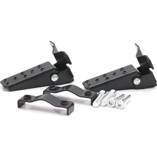 Motorcycle Retro Adjustable Folding Foot Pegs Pedals for Dirt Bike CG125 JH70 Accessories