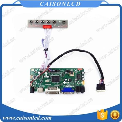 NT68676 LCD controller board support DVI VGA AUDIO for LCD panel 10.1 inch 1024X600 with B101AW06 V1 LCD panel repair