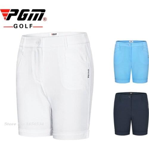 Golf Clothes Shorts Women Summer Sports Polyester Ball Pants Lady Wear Shorts Quick Dry Breathable PGM Tennis Sweatpants 4Colors