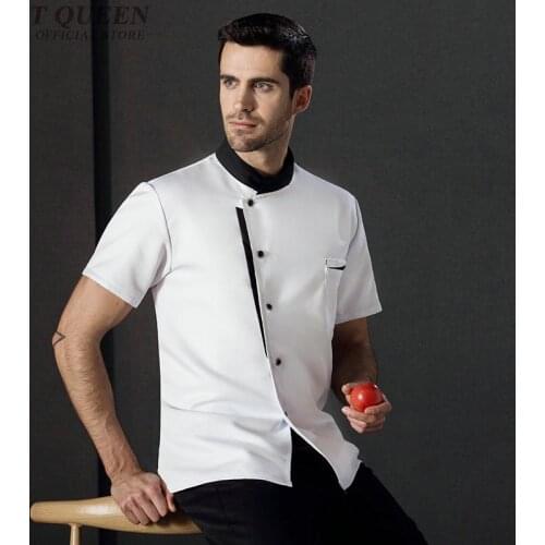 Catering clothing food service chef jacket unifrom clothing hotel restaurant kitchen waiter cook chef costume clothes DD1007 Y