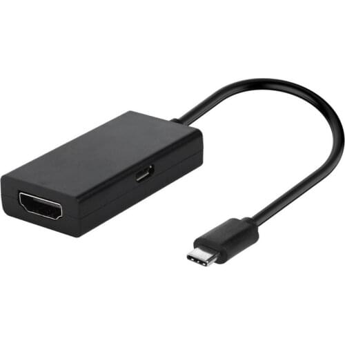 Micro USB 2.0 To HDMI-compatible Cable HD 1080P Converter For Samsung Laptop Android Phone Adapter Connector With MHL Port HOT