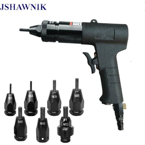 M3/M4/M5/M6/M8/M10/M12 Pneumatic Riveters Pneumatic Pull Setter Air Rivets Nut Gun