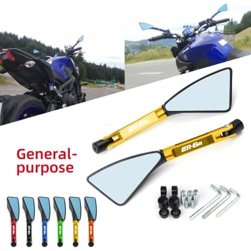 Universal Motorcycle mirror CNC side Rearview For kawasaki NINJA 650R/ER-6F/ER-6N ER6N ER6F