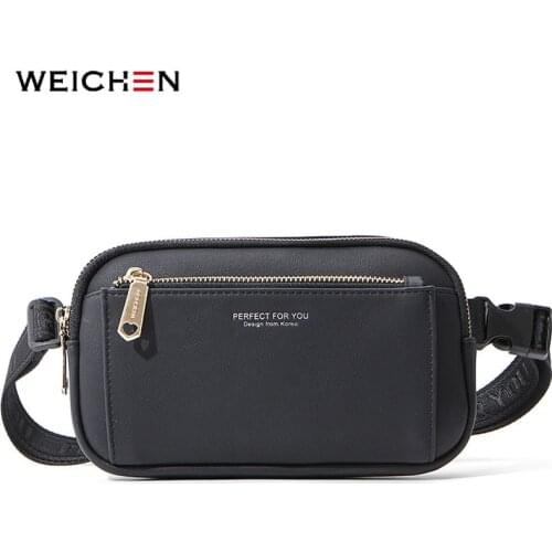 WEICHEN Big Capacity Women Fanny Pack Multi-function Crossbody Waist Chest Bag Ladies Belt Bag Bum Pochete Sac Female Waist Pack