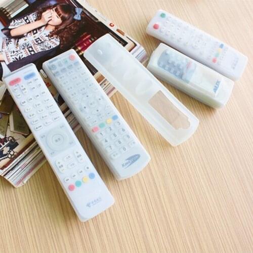 TV Remote Controler Protective Cases Cover Silicone Protective Bag Waterproof Dust Protector Pouch Storage Bags HG0267