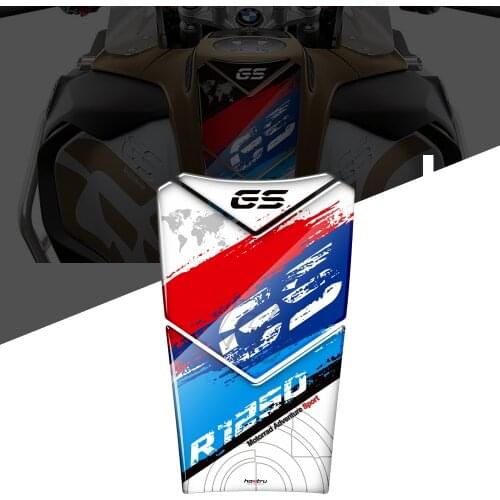 Motorcycle Gas Tank Pad Protector Case for BMW R1250GS Adventure 2019-2020 3D Resin